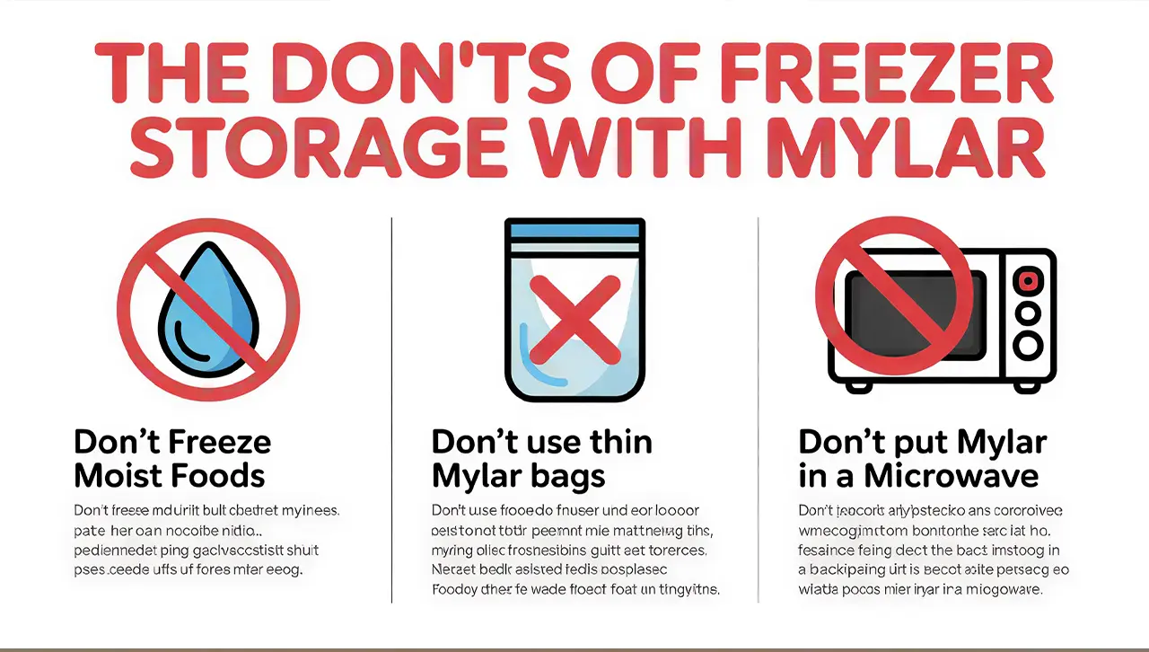 The Don’ts of Freezer